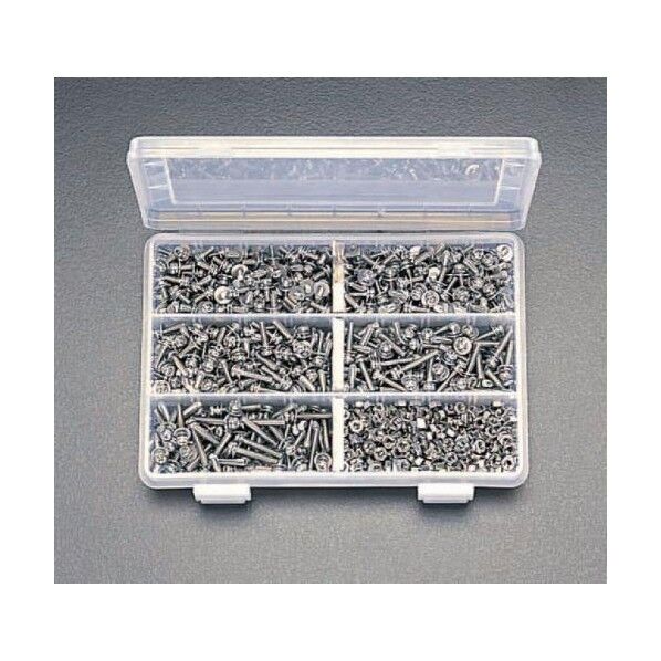 M4ワッシャ付ねじナットセット[ステンレス製] EA949SL-4 1