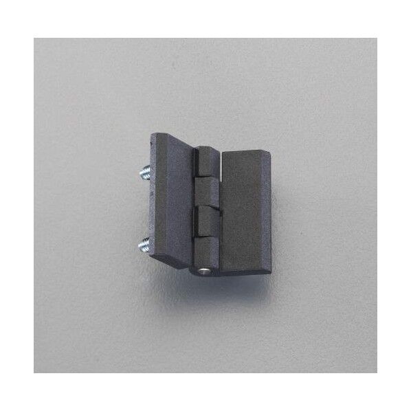 50x50mm[樹脂製]ねじ付フラットヒンジ EA951CY-450 1