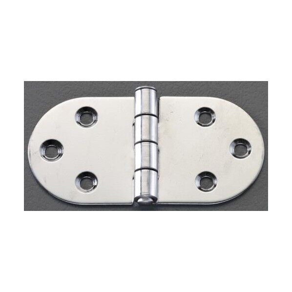 40x81mm[ステンレス製]丸型ヒンジ(2個)