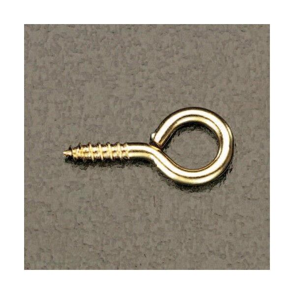 15mm[真鍮製]ヒートン[6個入]