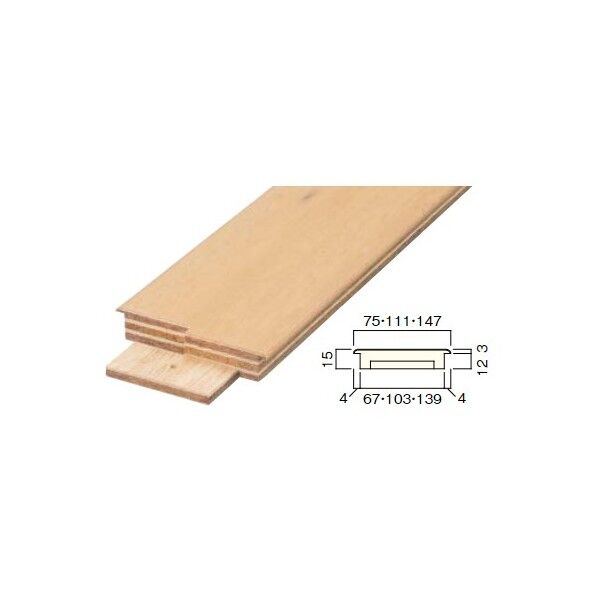 敷居Q型(突板貼り)上吊り無目 引き違い戸