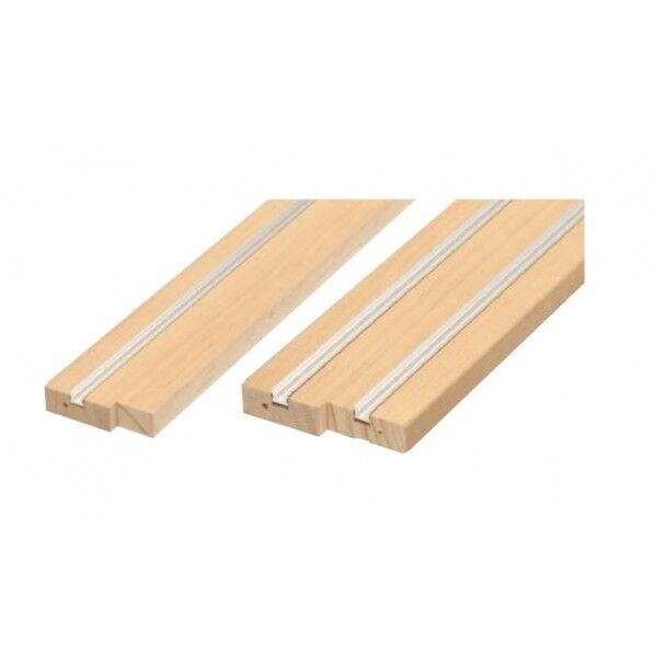 ウッドワン 敷居N型(集成材) 片引き戸 固定枠(90mm幅) 1,776×82×15mm ホワイト(メープル柄) DCNK05B-L1-WH 1点...