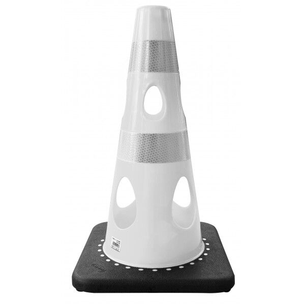 穴あきコーン450 反射ホワイト