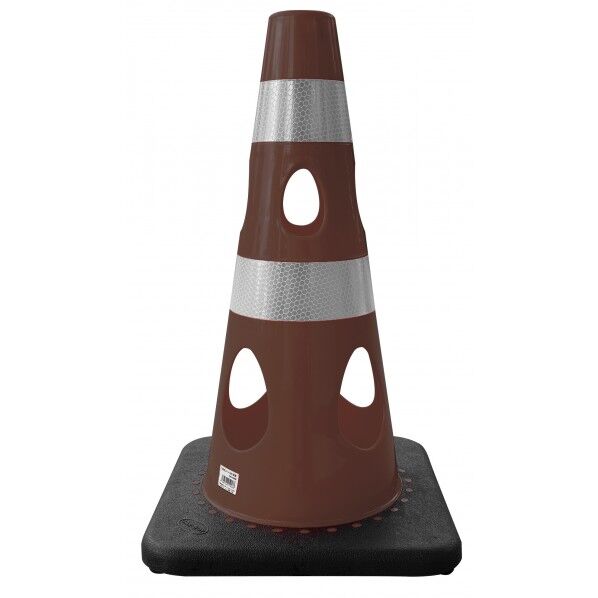 穴あきコーン450 反射ホワイト