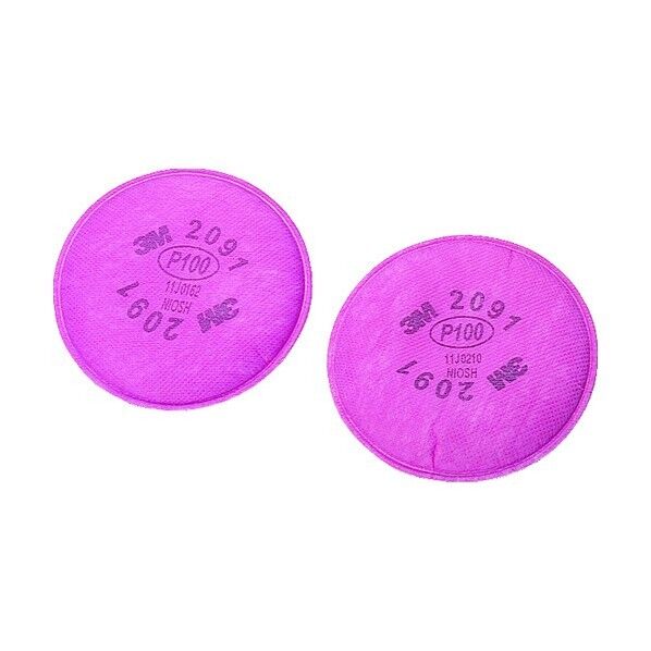 防じんマスク用ろ過材 2091 徳用タイプ 2091 OHSP T 2個x10組