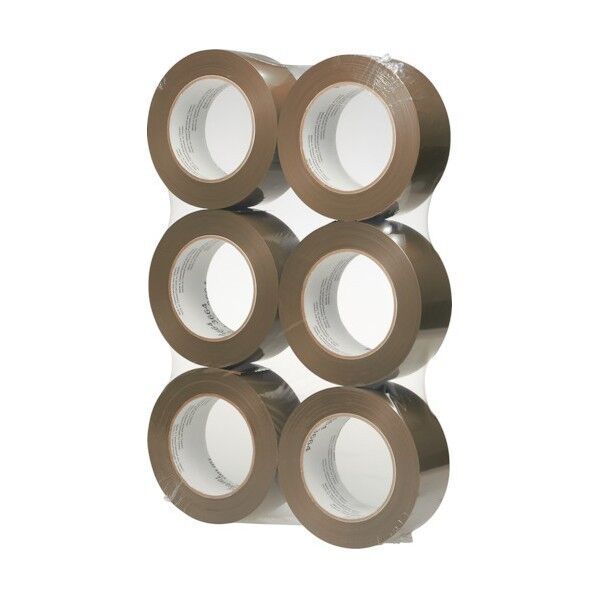3M(スリーエム) OPP包装用粘着テープ 3664 ベージュ 48mmX100m 3664 BEI 48X100 1点 x 36巻...