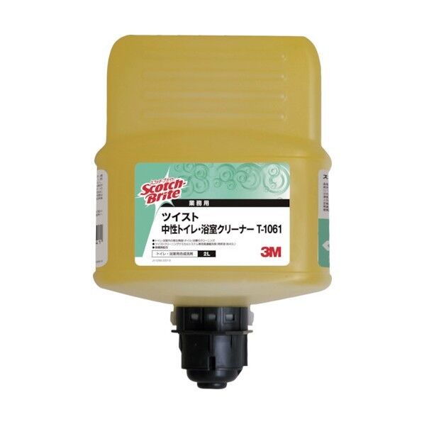 スコッチ・ブライト ツイスト中性トイレ・浴室クリーナー 2L T1061 1点x2本