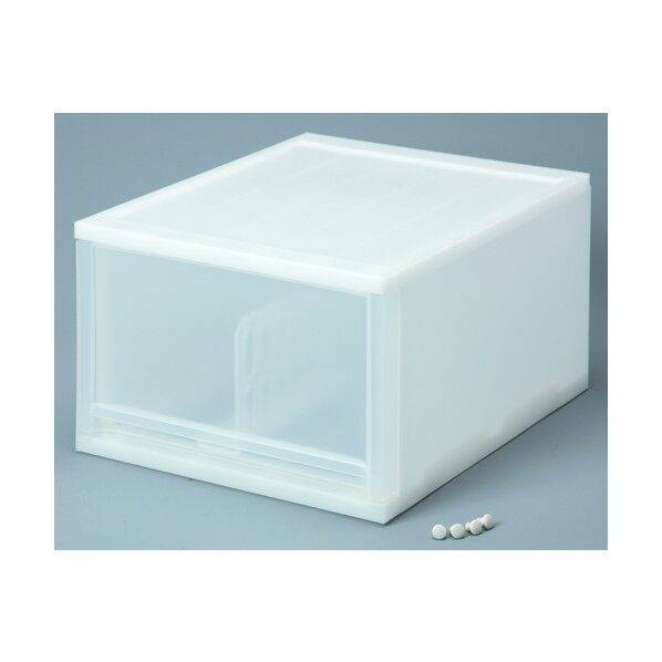 サンコープラスチック 9 Brio A4深型1段ケース W ホワイト 42706 1点×12個...