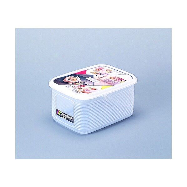 サンコープラスチック 1 食品保存容器 クリーンパック C-100 Na ナチュラル 270×200×133 95203 1点×30個