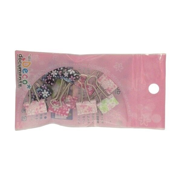 デコドキュメンツWクリップさくらさくら(小) DDB-SK3P 12個x5パック