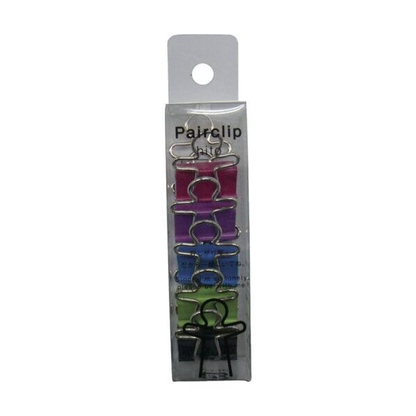 ペアクリップhito(ヒト)色込 PC-H5A 5個x10パック