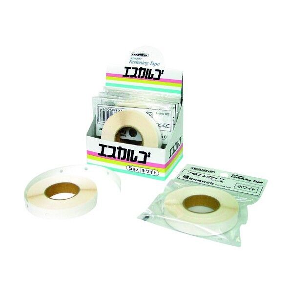 ファスニングテープ ホワイト BGF019 1点x5巻