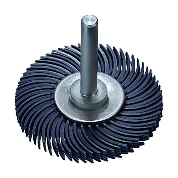 トラスコ(TRUSCO) ラジアルブラシディスク(ホイールタイプ)Φ50.8#120青 TBRM50.8X120 1点×5個...