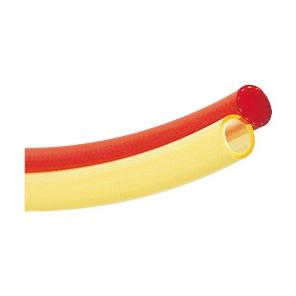 工場・建築用の塗料・溶剤搬送用 ペイントツインホース エア6.5×10mm/ペイント7.5×10.5mm 長さ90m PW-7-90 1点