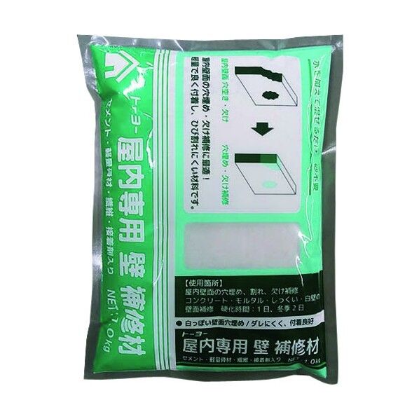 トーヨーマテラン 屋内専用壁補修材 1.0kg 5247 1袋×15袋