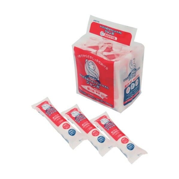 からだも拭けるウェットタオル ジャンボ 256280 20個x18パック