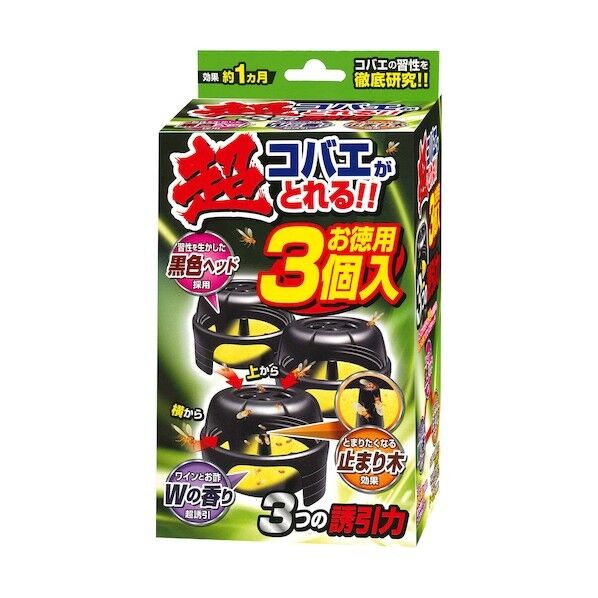 コバエがとれる 100111 3個x40個