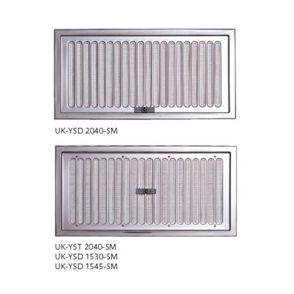 宇佐美工業 床下換気口スライド式 YSD1530-SM 1点×10個...