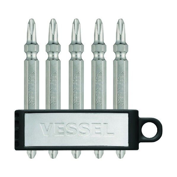 ベッセル 両頭スレンダービット リミテッド シルバー +2×65 AS142065LSI 5本×10パック...