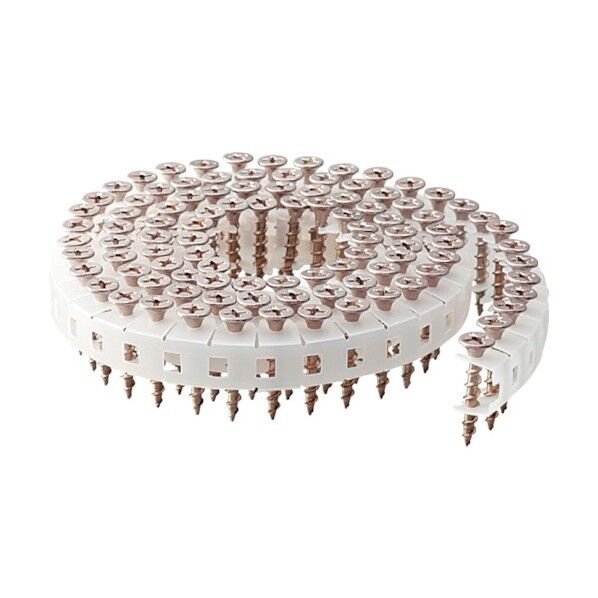 若井産業 ロール連結ビス ステンレス コーススレッド ラッパ 3.8X25 RV25S 1点×20巻...