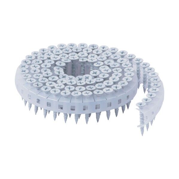 若井産業 ロール連結ビス ハイ&ロー 白 3.8×28 RV28WH 1点×20巻...