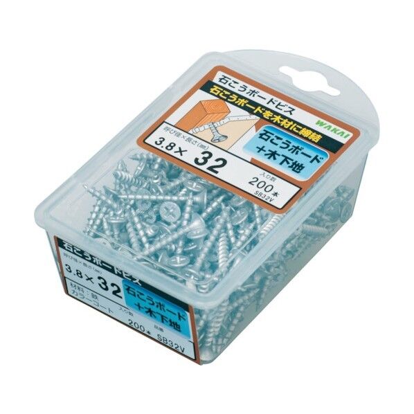 石こうボードビス 木下地用 バリューパック 3.8×28 SB28V 240本x5パック