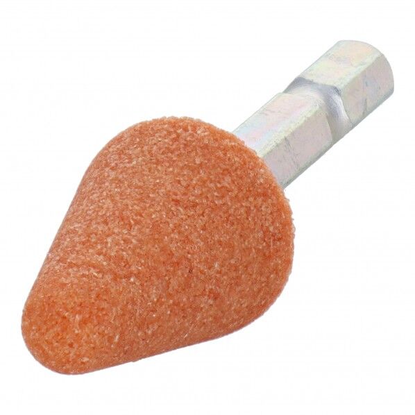 軸付砥石(六角軸) 傘型