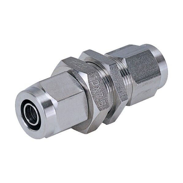 SUS316締付継手 隔壁ユニオン