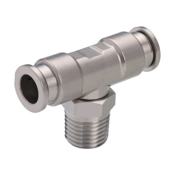 耐腐蝕用SUS316ワンタッチ継手 チューブフィッティングSUS316 ティー SSPB16-04 1点