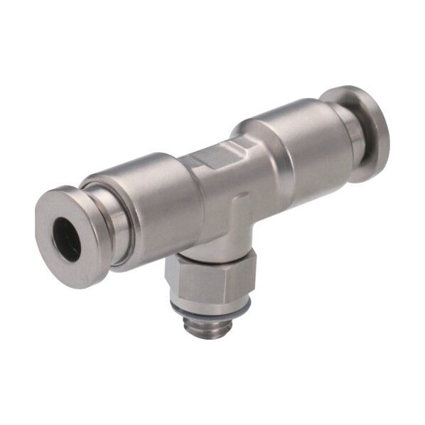 耐腐蝕用SUS316ワンタッチ継手 チューブフィッティングSUS316 ティー SSPB6-M5 1点