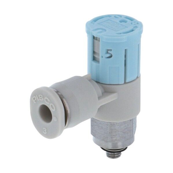 スピードコントローラダイヤル付タイプ エルボ メーターイン制御 流量:標準タイプ JSGC4-M3BW 1点