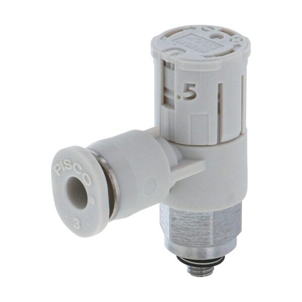 スピードコントローラダイヤル付タイプ エルボ メーターアウト制御 流量:標準タイプ JSGC6-M5AW 1点