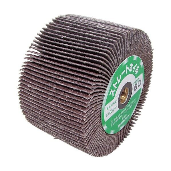 ペーパーフラップ(ストレート80) 80x50xM10 #80 ST80A5 1点x5個