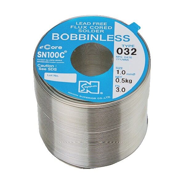 鉛フリーやに入りはんだ SN-100C