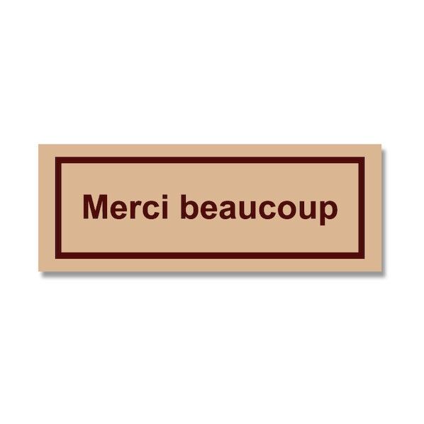 ギフトシール MERCIナチュラル 7063891 1点