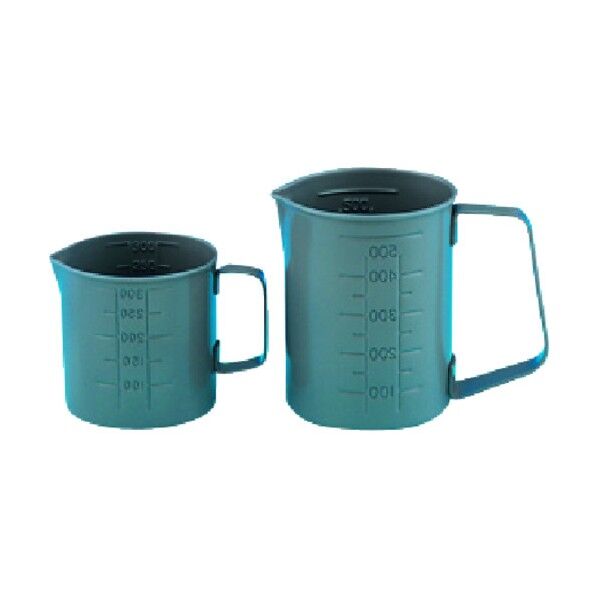 Fine手付きビーカー ETFEコート 100mL 000-32-01-01 1点