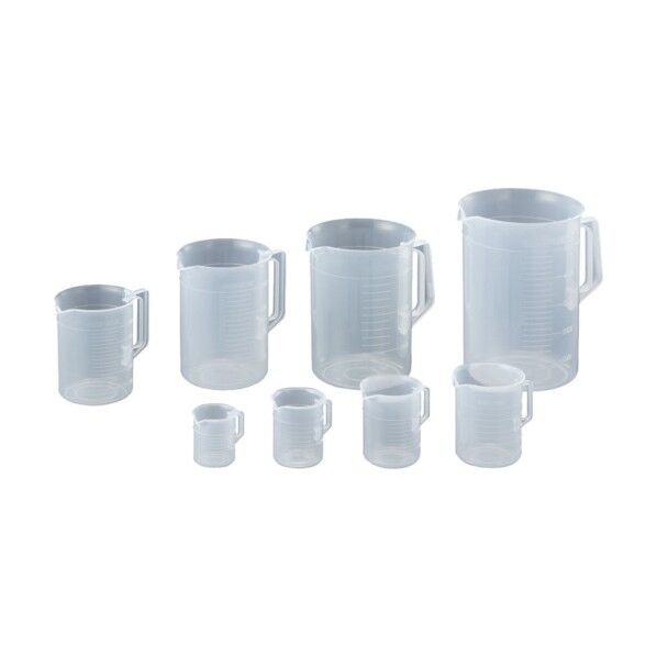 ポリプロピレンビーカー(取手付)