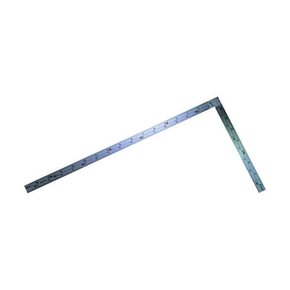 曲尺広ピタ表裏尺相当目盛(さしがね) シルバー 1尺6寸 10600 1点