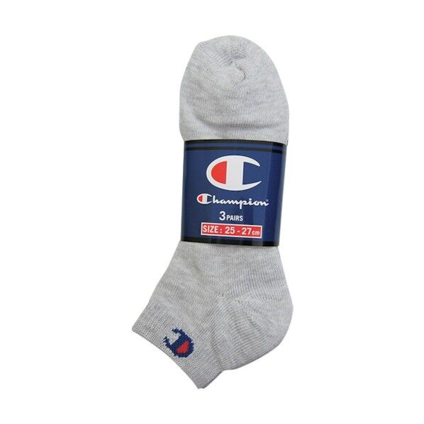 CMSCH202靴下クォーター3P(060ヘザーグレー) 165437 1点