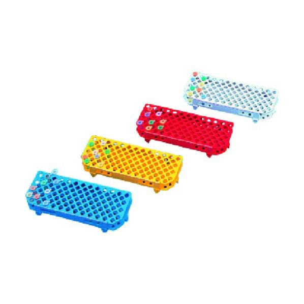 μテストチューブ1.5mL用ラック #563-03 白 198-19-92-11 1点