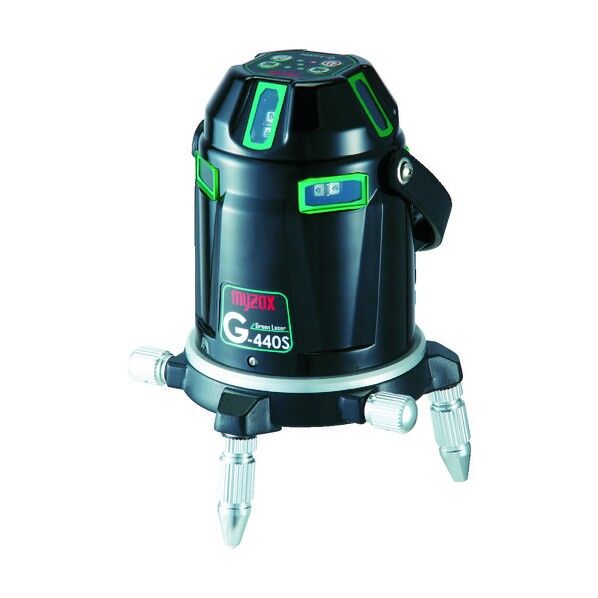 マイゾックス　電子自動整準グリーンレーザー墨出器 221450 1