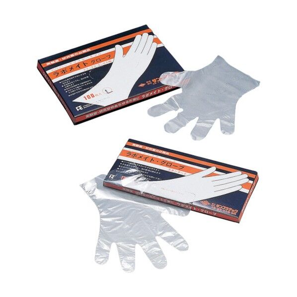 ラボメイトグローブデラックスL(100枚入) 3055 100枚