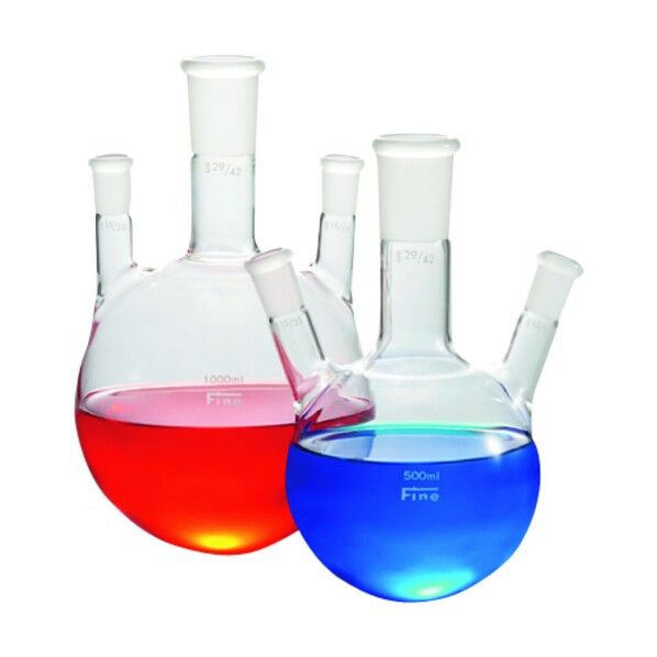 Fine共通三口フラスコ 100mL 29-15 330-15-41-02 1点
