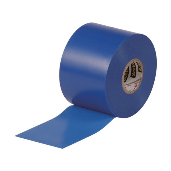スコッチ 耐熱･耐色･難燃ビニールテープ35 青 35 BLU 50X20 1点