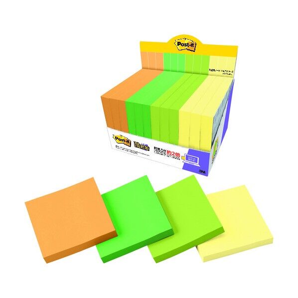 ポスト・イット強粘着マルチカラー6増量 6541SS-MC-6 1個