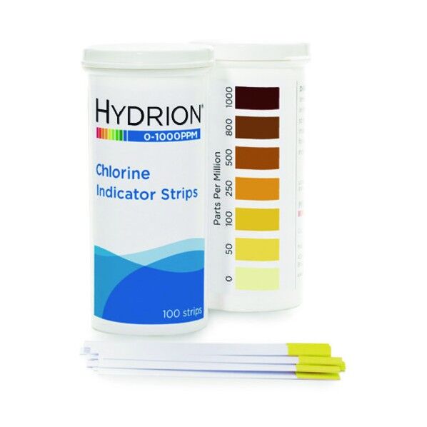 塩素試験紙 CH-1000 プラストリップ 615-44-01-03 100枚