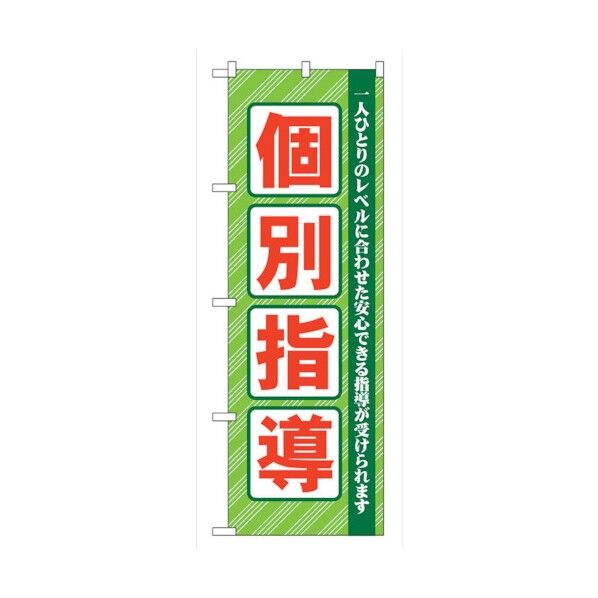 city のぼり旗 個別指導 No.GNB-67 W600×H1800 6300015052 1点