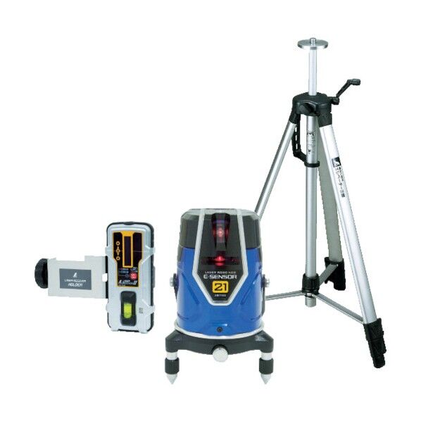 レーザー墨出器 レーザーロボNeo_E_Sensor21受光器・三脚セット 71512 1点
