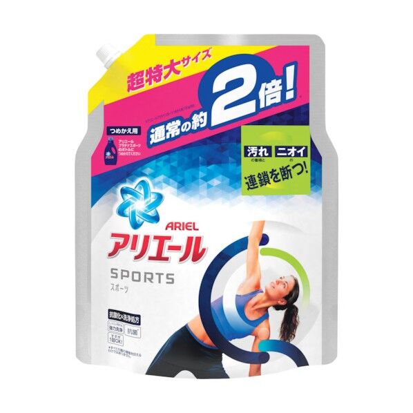アリエールジェルプラチナスポーツ替超特大1340G 824125 1点