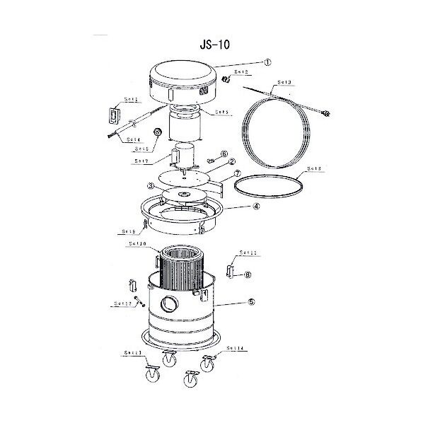 排気カバー 801-20900001-9 1点